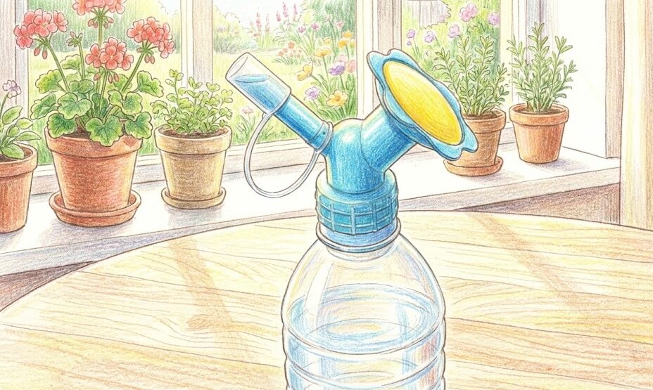 100均ペットボトルじょうろの掃除や活用術