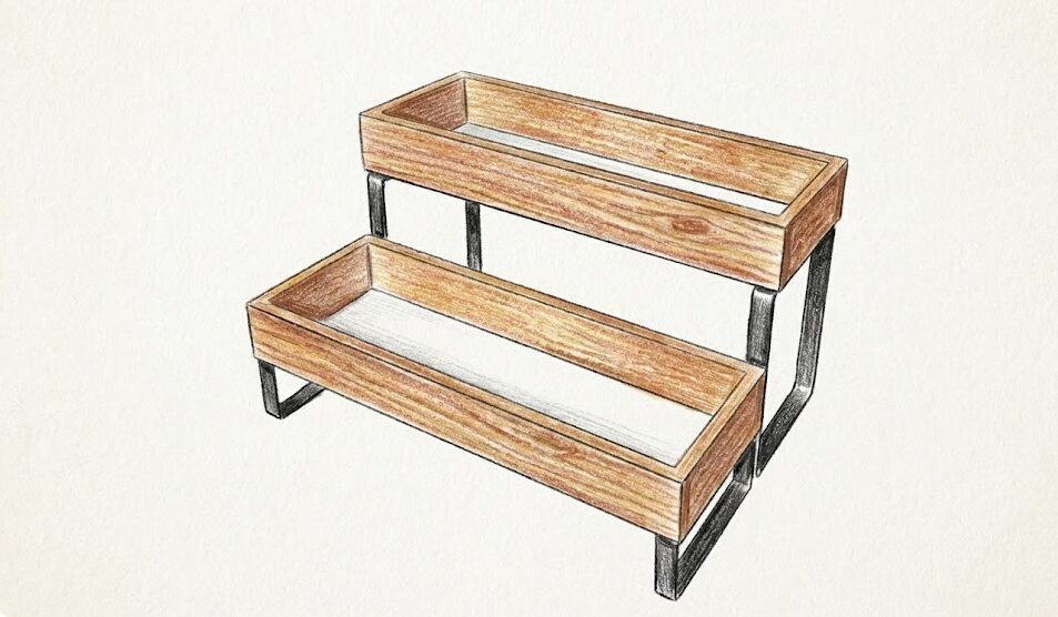 セリアのおしゃれなスタンドで飾る