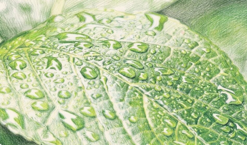 ラウンドアップ：濡れた葉への散布がNGな物理的理由