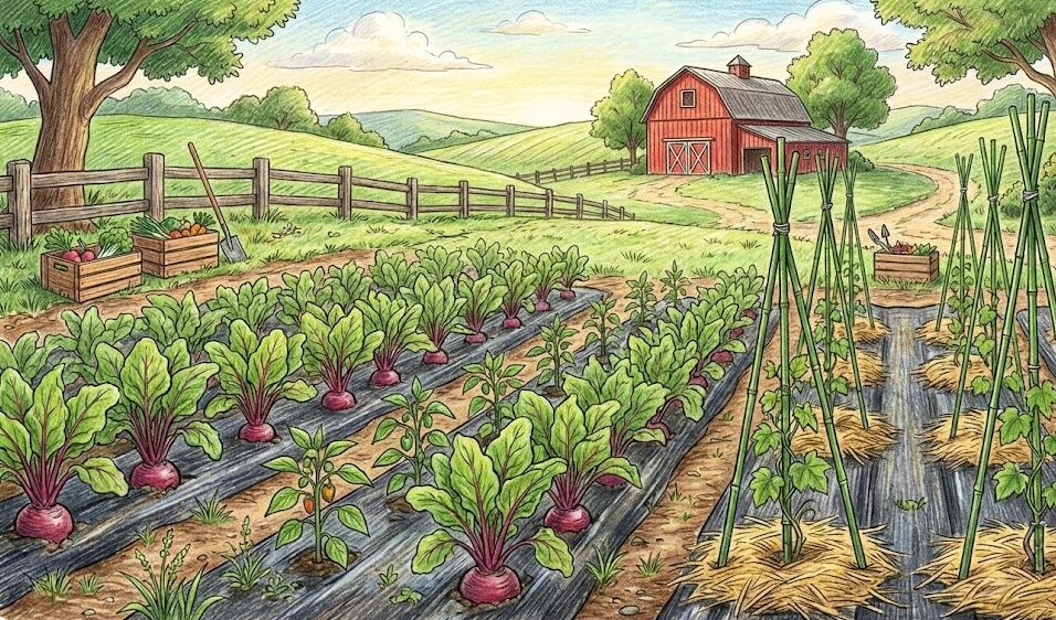 畑で防草シートを使うデメリットへの対策と代替案