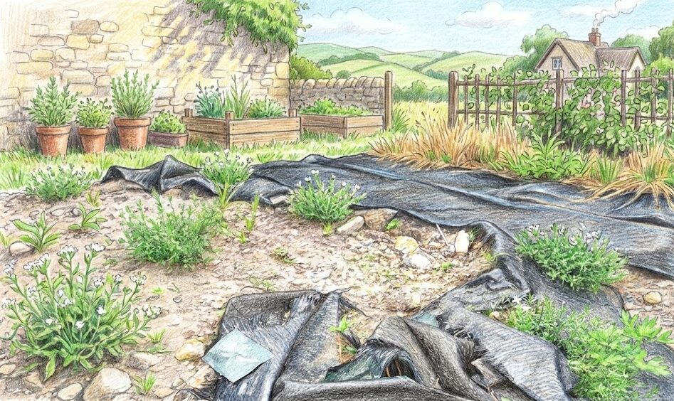 防草シートのデメリットとなる虫への対策法