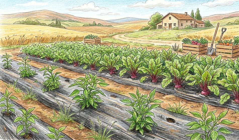 防草シートのデメリットにより畑の土が死ぬ理由