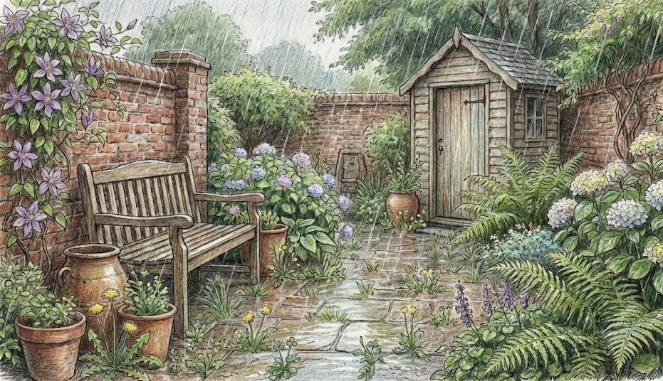 除草剤をまいたあとに雨が降った際の効果