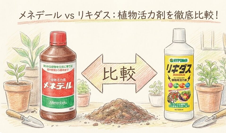 メネデールとリキダスの違いとは（成分から見る特性）