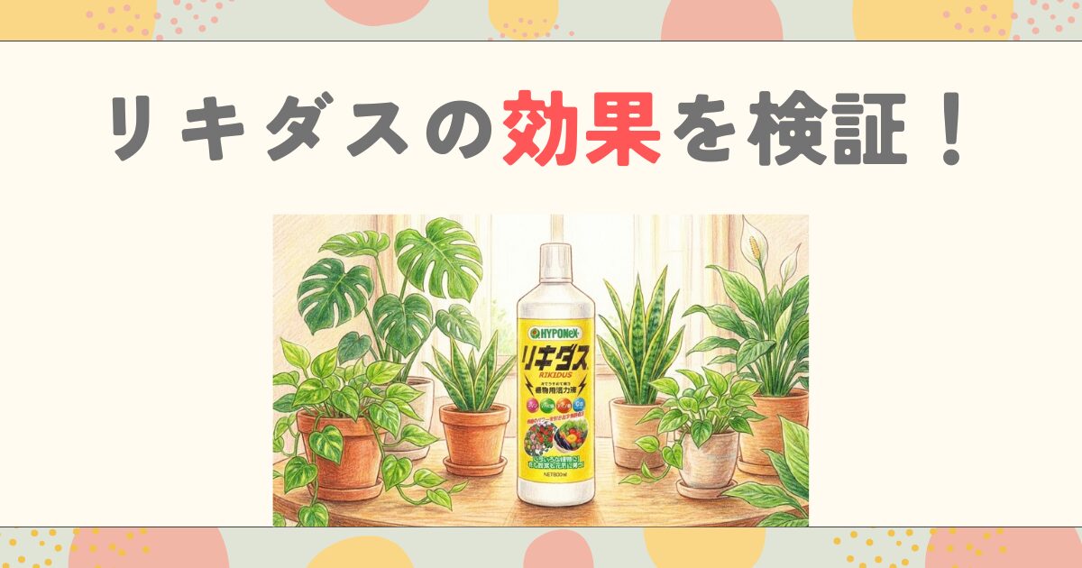 リキダス効果を検証！メネデールとの違いや使い方も解説