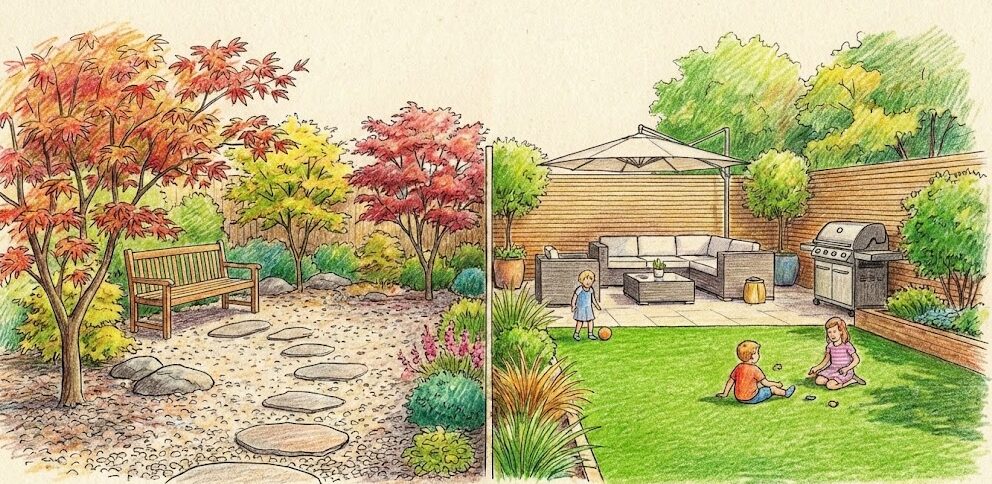 庭は砂利と人工芝どっち？費用や虫の発生で比較