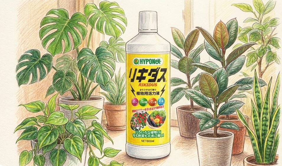 メネデールとハイポネックス:
リキダスとの比較と選び方