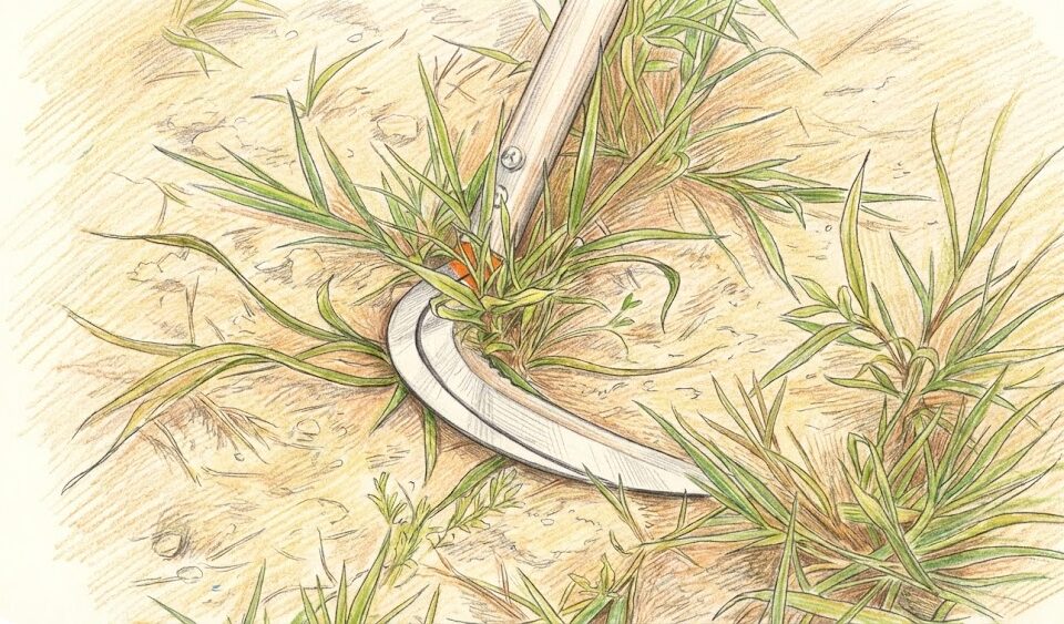 腰痛対策に効く長柄草刈り鎌のおすすめ活用術