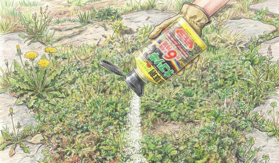 除草剤ネコソギの評判に基づく使い方