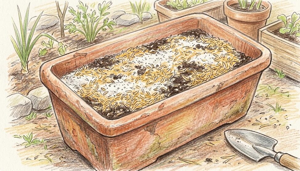 雑草から堆肥を作るカルスの応用術