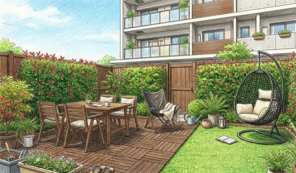 マンションの専用庭で後悔する主な要因