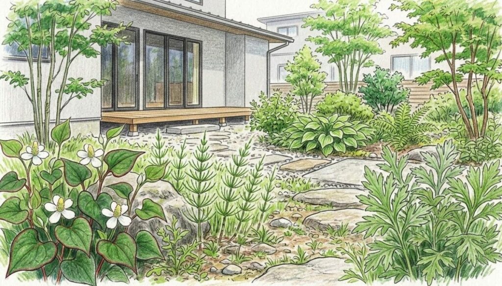 地下茎で増える雑草の根本的な防除法