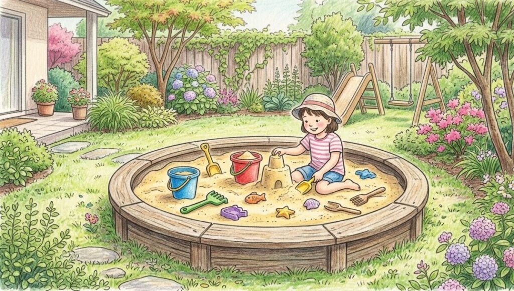 庭に砂場を作って後悔する理由