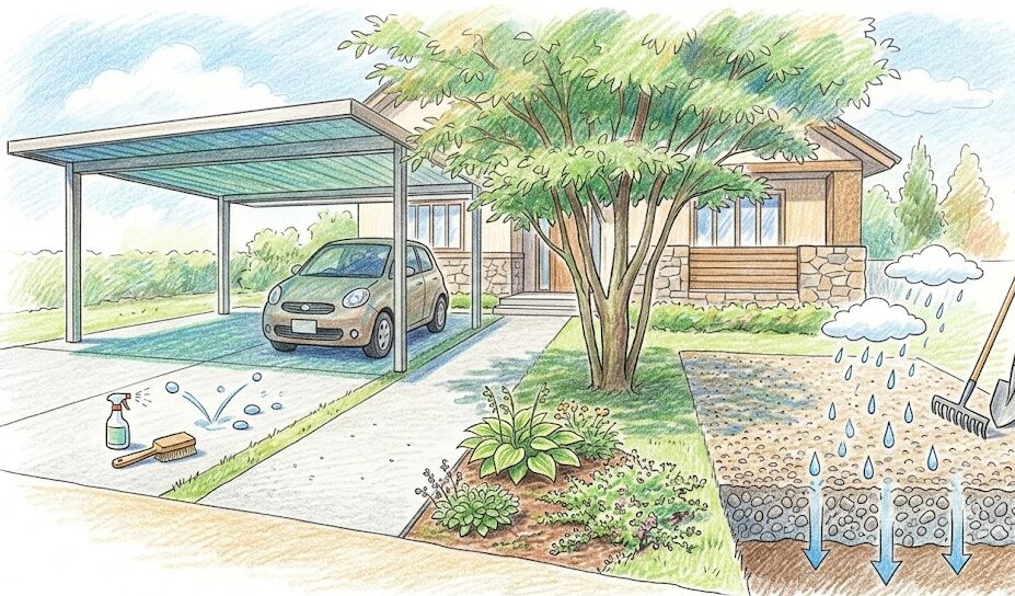 庭のコンクリートの後悔を防ぐ対策