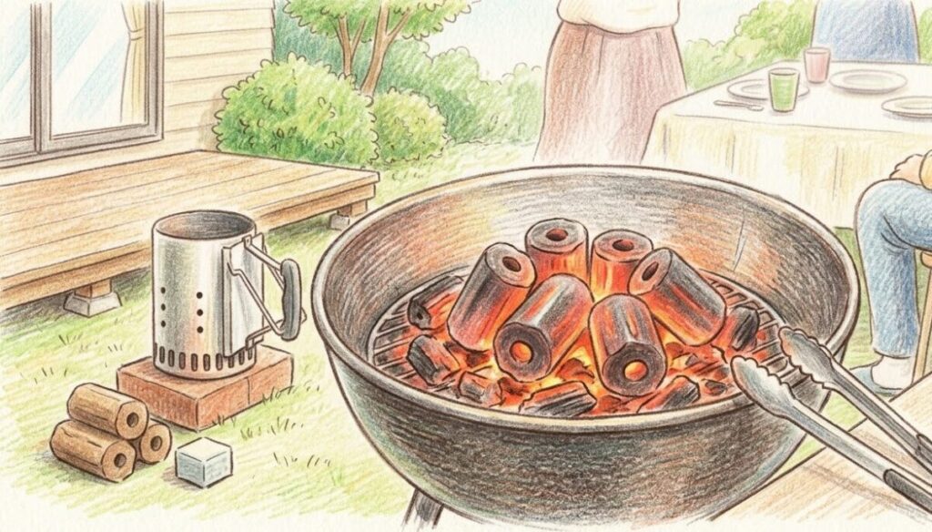 庭のバーベキューにおける煙対策の基本