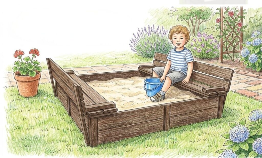 庭の砂場で後悔しないための解決策