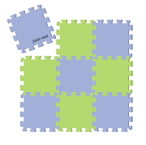 庭のプール下に敷くマット：ジョイントマットを活用した便利な底上げ案