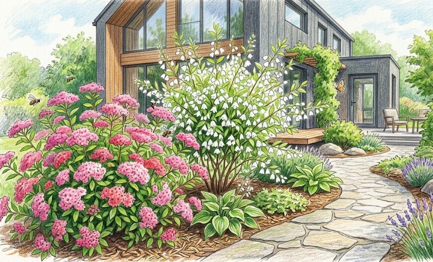 雑木の庭におすすめの低木：季節の移ろいを感じる落葉の種類