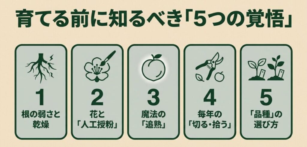 フェイジョアを育てる前に知るべき乾燥対策や追熟など5つの覚悟の目次