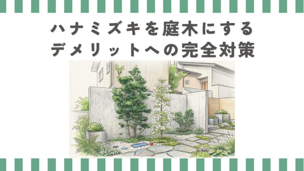 ハナミズキを庭木にするデメリットへの完全対策