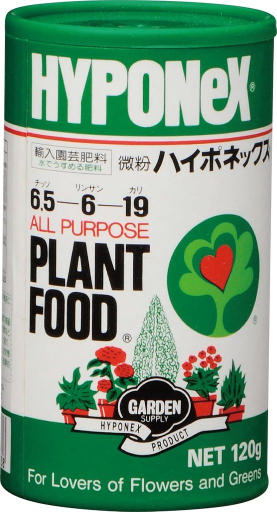 バラ:微粉ハイポネックスの特徴と使い方