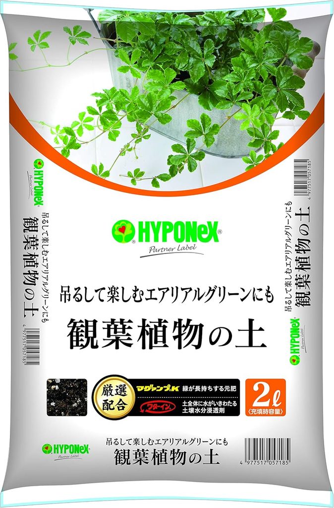 観葉植物の土